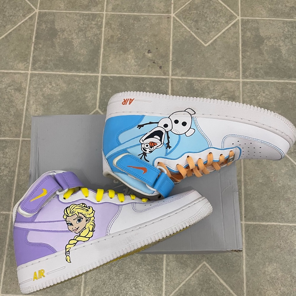 Custom Frozen Nike Af1